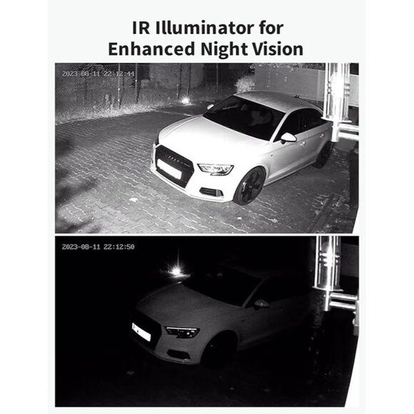 Lonnky IR Illuminators 30 LEDs 850nm Long Range Illuminator Up to 330ft - Picture 3 of 5